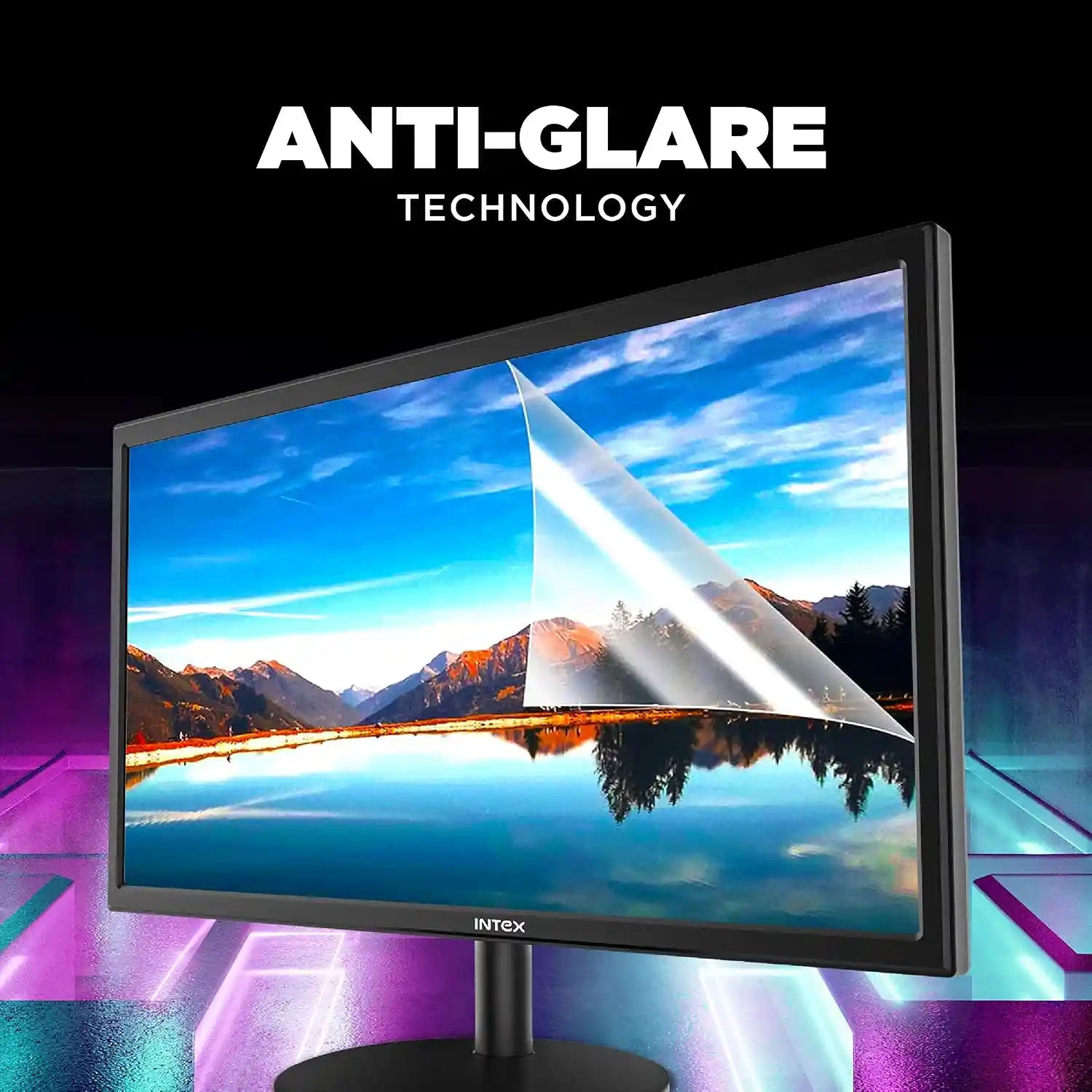Intex IT-2202 20 inch HD IPS LED monitor with anti-glare technology-tpstech.in