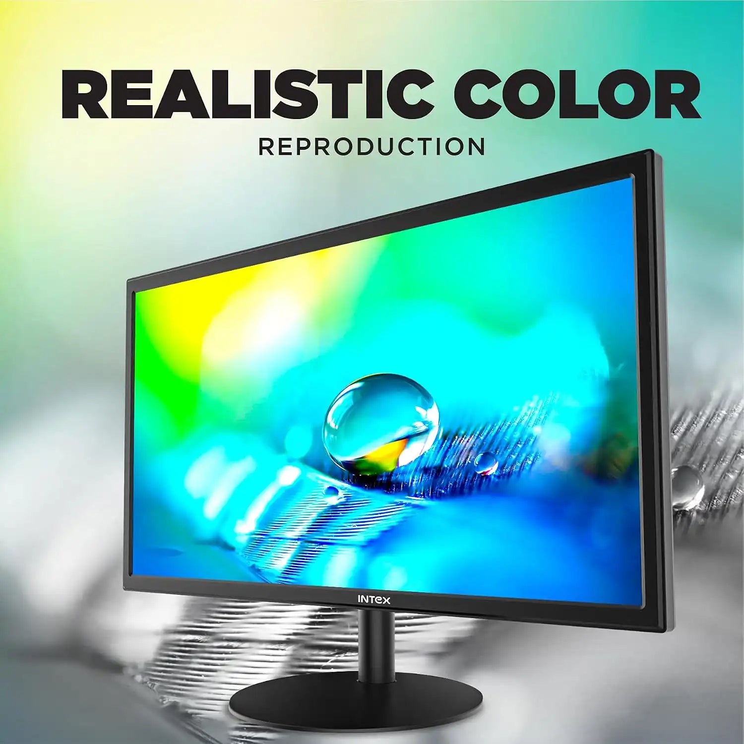 Intex IT-2401 21.5 inch HD LED monitor showing realistic colour reproduction-tpstech.in