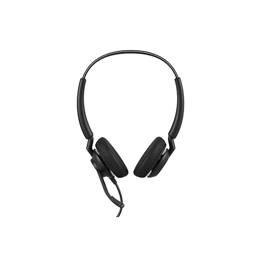 Jabra Engage 40 MS Duo Link Wired Binaural USB-A & USB-C Headset with Noise Cancellation rear view -tpstech.in
