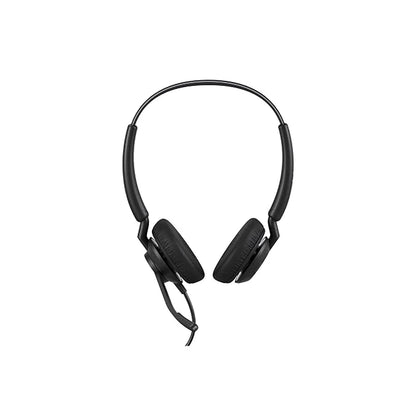 Jabra Engage 40 MS Duo Link Wired Binaural USB-A & USB-C Headset with Noise Cancellation rear view -tpstech.in