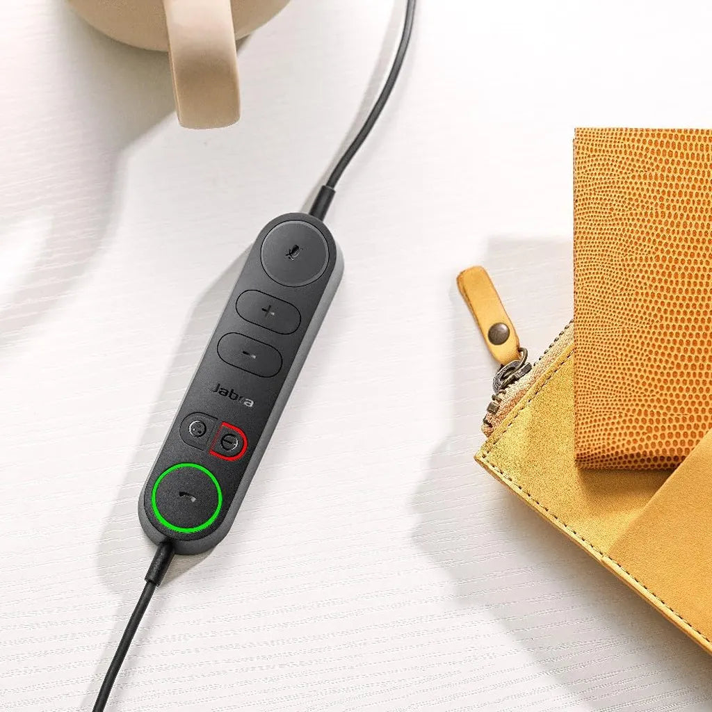 Jabra Engage 50 II Link inline controller with USB-A and USB-C connectivity for wired headset -tpstech.in
