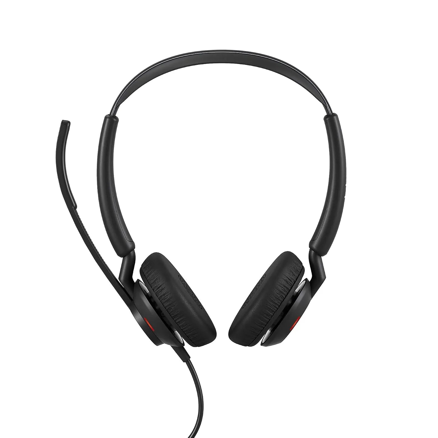 Jabra Engage 50 II UC Stereo USB-C wired headset front profile showing dual earcups and adjustable headband -tpstech.in