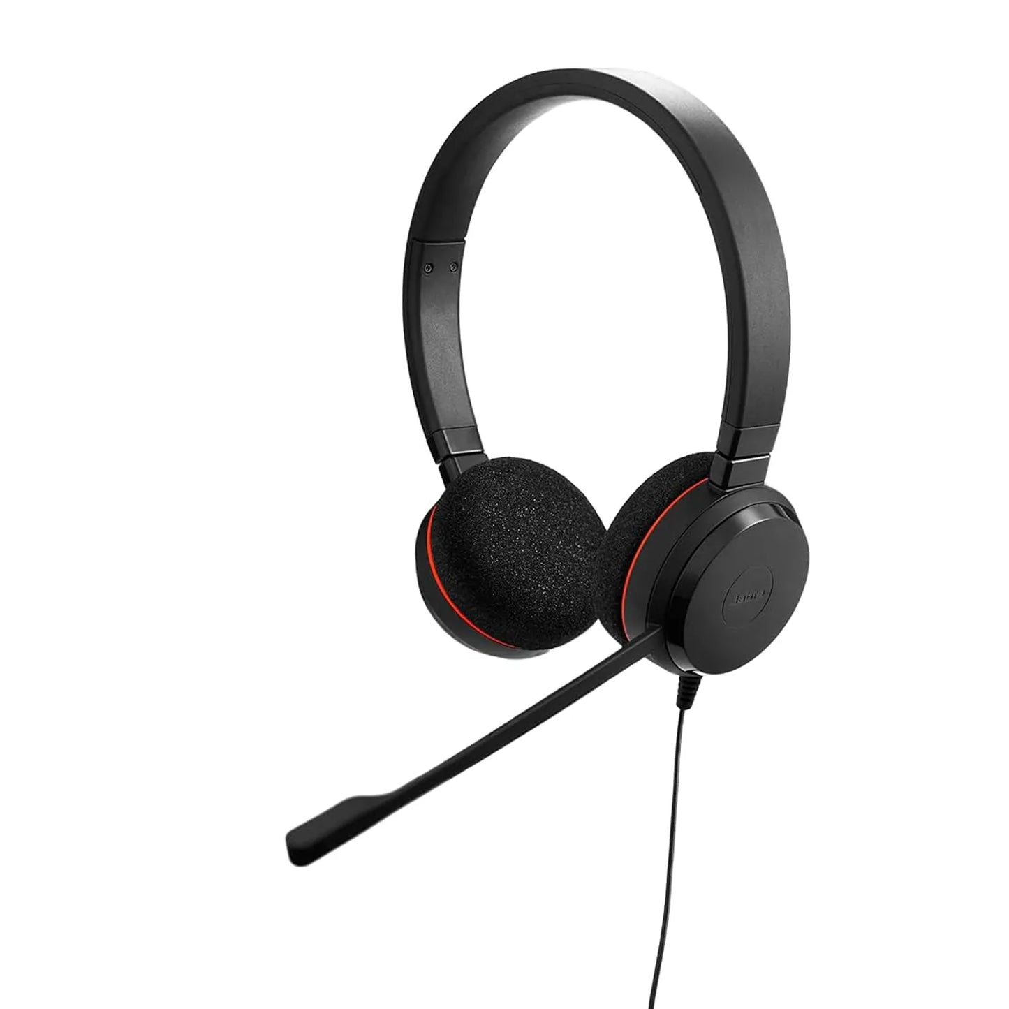 Jabra Evolve 20 MS USB-A USB-C professional wired stereo headset with noise cancellation microphone -tpstech.in