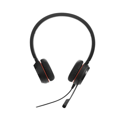 Rear view of Jabra Evolve 30 II Stereo MS Headset with noise-cancelling microphone -tpstech.in