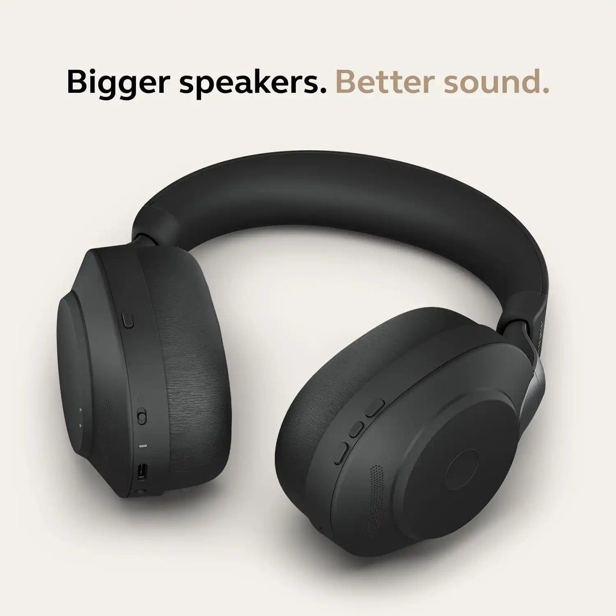 Jabra Evolve2 85 MS Stereo Wireless USB A Headset with large ear cushions for better sound quality -tpstech.in