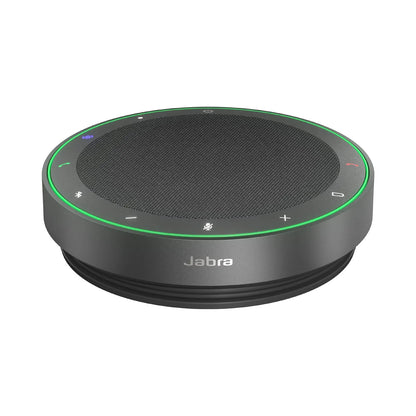 Jabra Speak2 75 MS Speakerphone featuring illuminated green LED ring and touch controls -tpstech.in