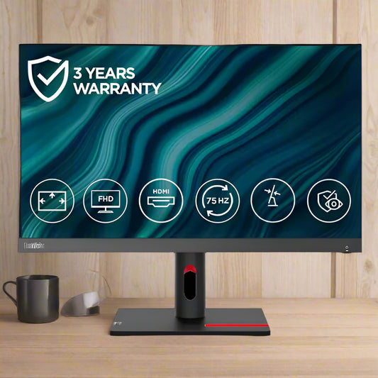 Lenovo ThinkVision S22i-30 21.5" FHD 75Hz Eye safe Office IPS Monitor