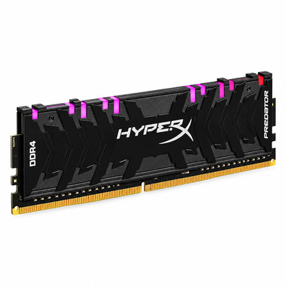 Kingston HyperX Predator RGB 8GB DDR4 4000MT/s Desktop Memory Side Angle View -tpstech.in