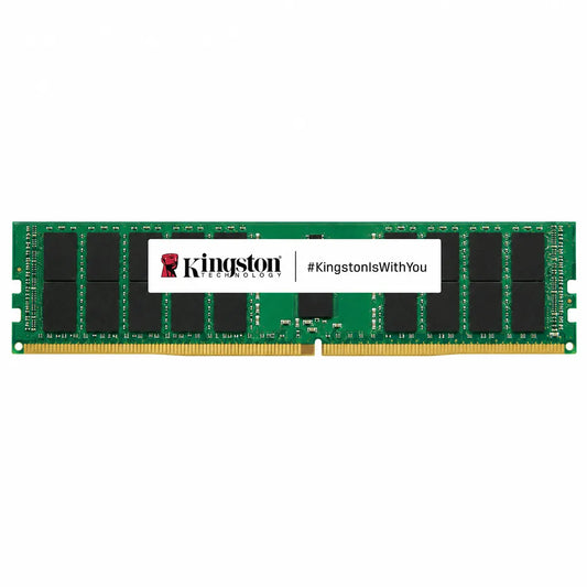 Kingston KSM56R46BS8-16HA 16GB DDR5-5600 ECC Registered RDIMM server memory front view with gold contacts for enterprise servers (tpstech.in)