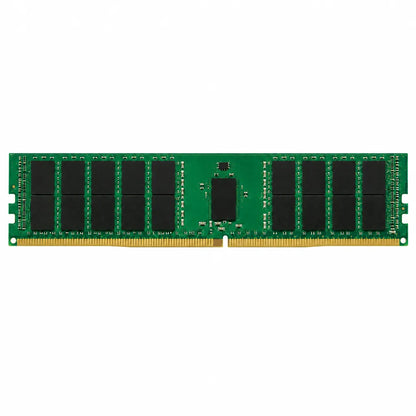 Rear view of Kingston KSM56R46BS8-16HA 16GB DDR5-5600 ECC Registered RDIMM server memory module showing memory chips and PCB (tpstech.in)
