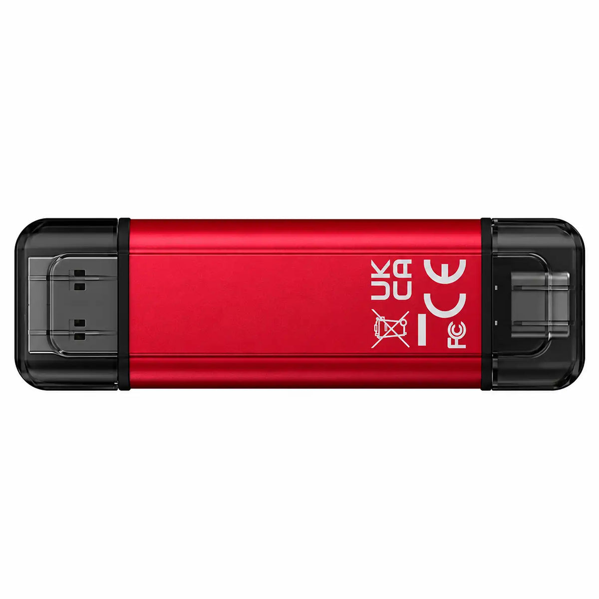 Kingston SPSD 1TB Portable SSD Back View with Regulatory Certification Marks -tpstech.in