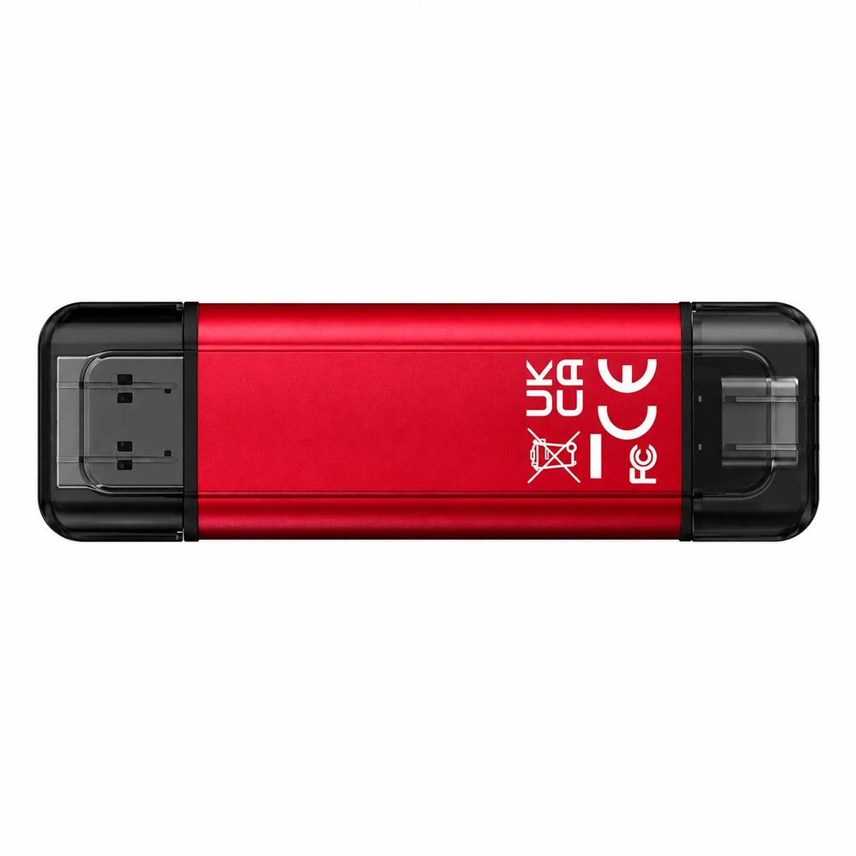 Kingston SPSD 512GB Portable Solid State Drive Back View with Regulatory Markings -tpstech.in