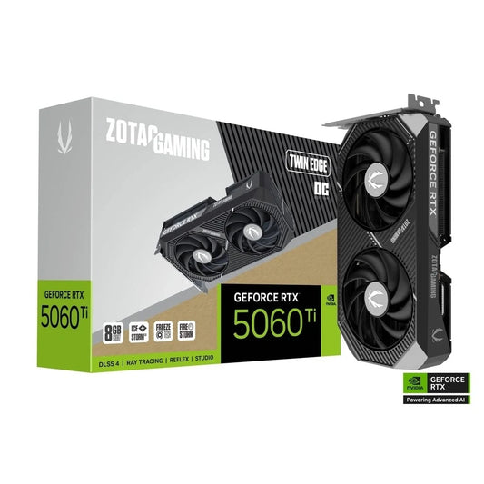 ZOTAC GAMING GeForce RTX 5060 Ti 8GB Twin Edge OC Graphics Card