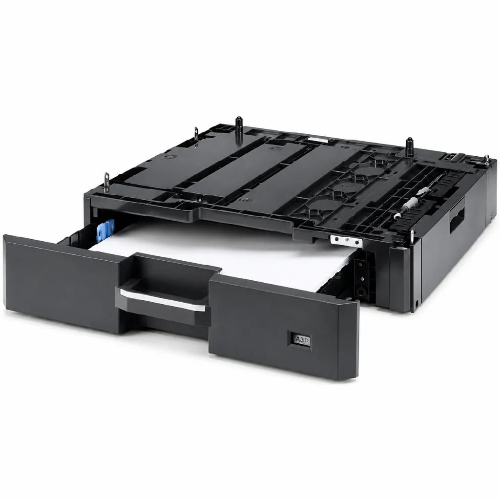 Kyocera PF-480 paper feeder with open 300 sheet paper tray compatible with TASKalfa A3 multifunction printers
