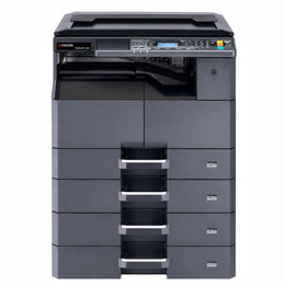 KYOCERA TASKalfa 2321 A3 monochrome multifunction printer front view with print, copy and scan functionality for office use.