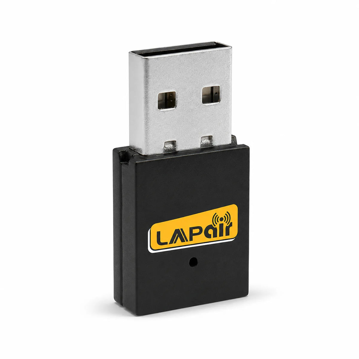 Lapcare LapAir LWD-300 300Mbps Nano Wireless USB 2.0 WiFi Adapter left angle perspective view -tpstech.in