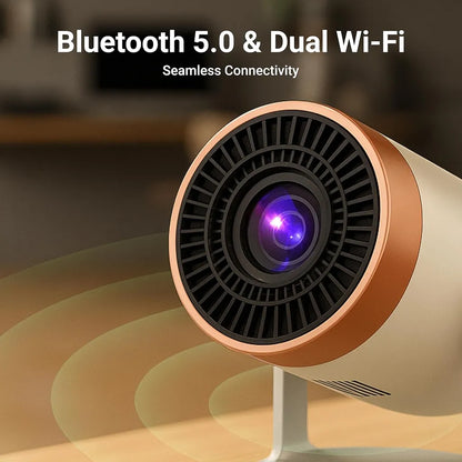 LAPCARE Laplay LLP-012 Smart LED Projector featuring Bluetooth 5.0 and dual Wi-Fi seamless connectivity -tpstech.in