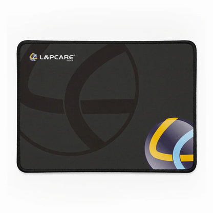 Front view of Lapcare LMP-204 sticky mouse pad with smooth surface and stitched edges
