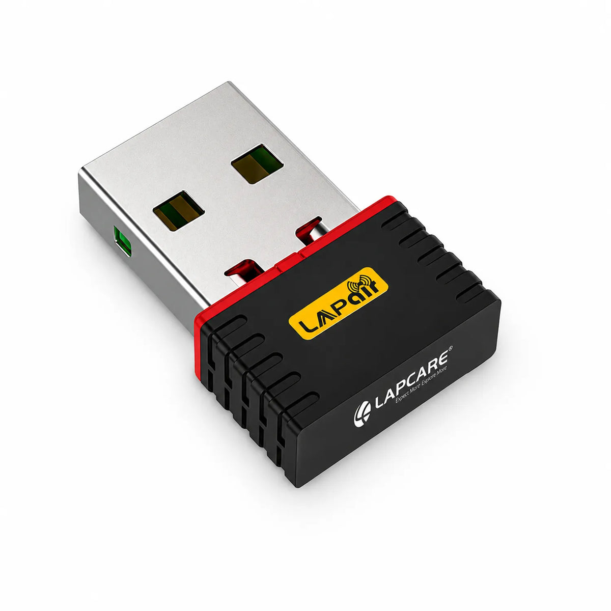 Lapcare LWD-150 150Mbps Nano USB 2.0 wireless network adapter isometric perspective -tpstech.in
