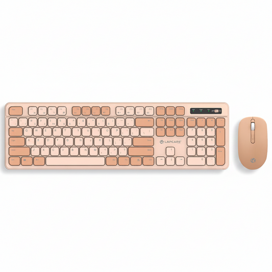 Lapcare Ramon 5 WL-108 wireless keyboard and mouse combo with full-size keyboard and 3200 DPI wireless mouse.