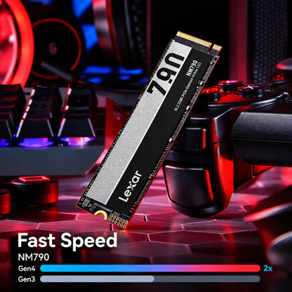 Lexar NM790 512GB NVMe SSD PCIe 4.0 x4 M.2 2280 High Speed Internal SSD Gaming Speed Performance -tpstech.in