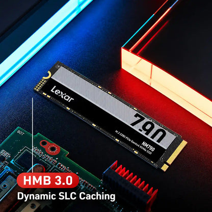 Lexar NM790 512GB NVMe SSD PCIe 4.0 x4 M.2 2280 High Speed Internal SSD HMB 3.0 Dynamic SLC Caching -tpstech.in