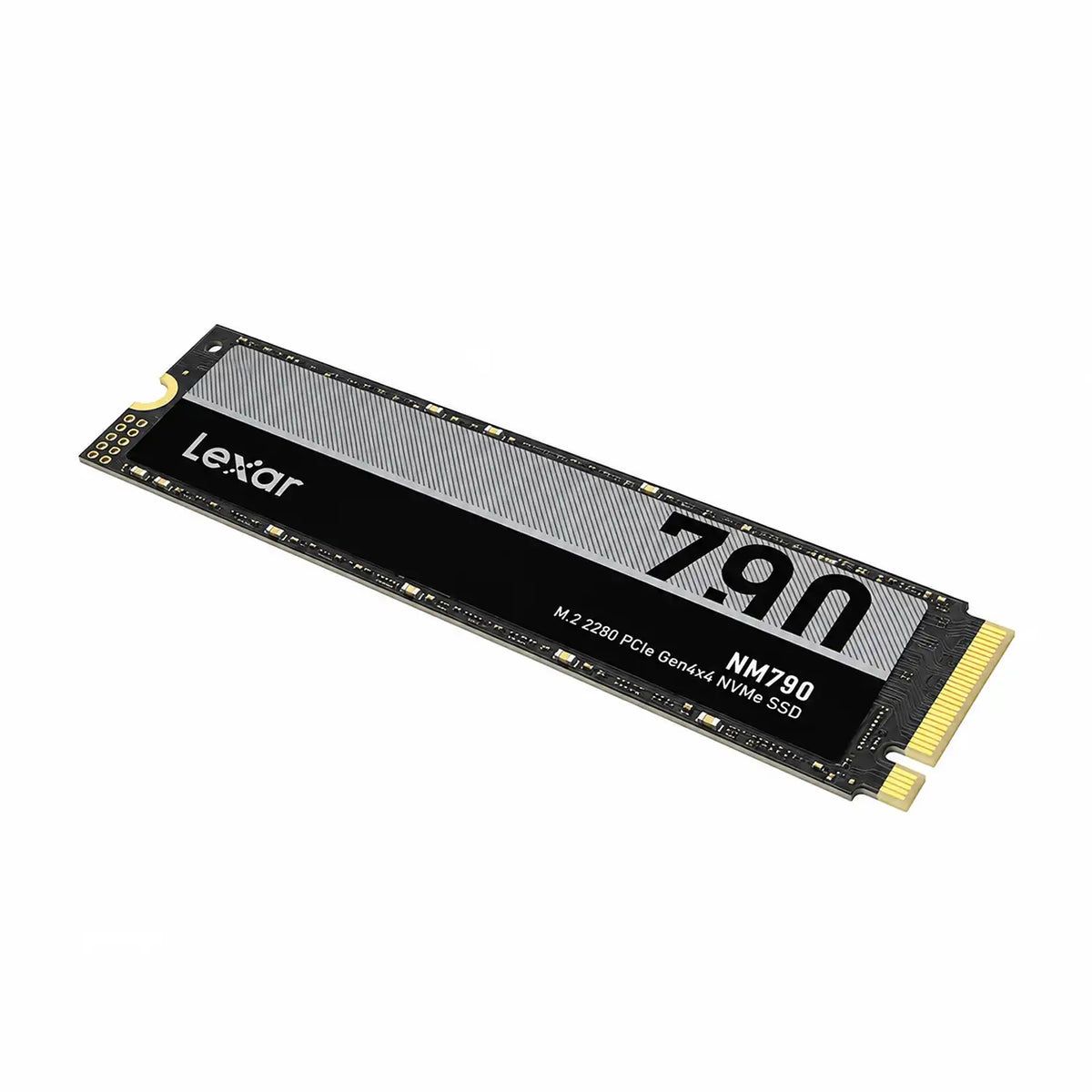 Lexar NM790 512GB NVMe SSD PCIe 4.0 x4 M.2 2280 High Speed Internal SSD Isometric Profile -tpstech.in