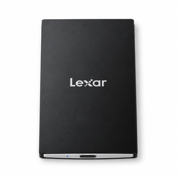 Lexar SL500 1TB Portable SSD USB 3.2 Gen 2x2 High Speed External SSD Top-Down Front View -tpstech.in