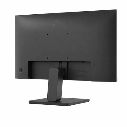 Rear view of LG 22U401A-B Full HD 100Hz monitor showing stand design and rear panel.