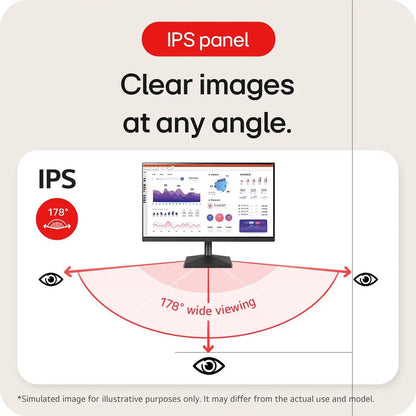 LG 25MS550-B IPS panel monitor with 178 degree wide viewing angle-tpstech.in