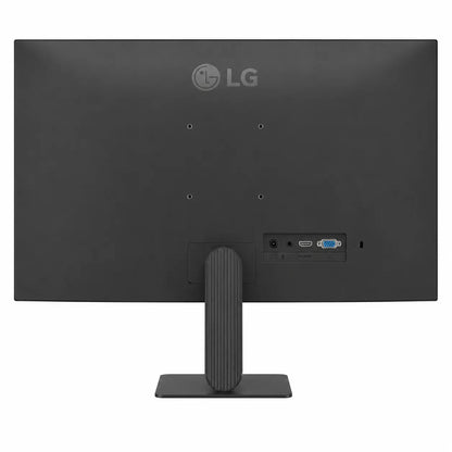 Rear view of LG 27U411A-B 27-inch Full HD IPS monitor with stand and VESA mount support