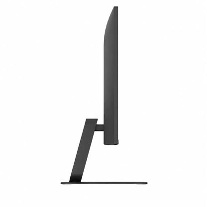 Left side profile of LG 27U411A-B 27-inch IPS monitor with slim chassis design