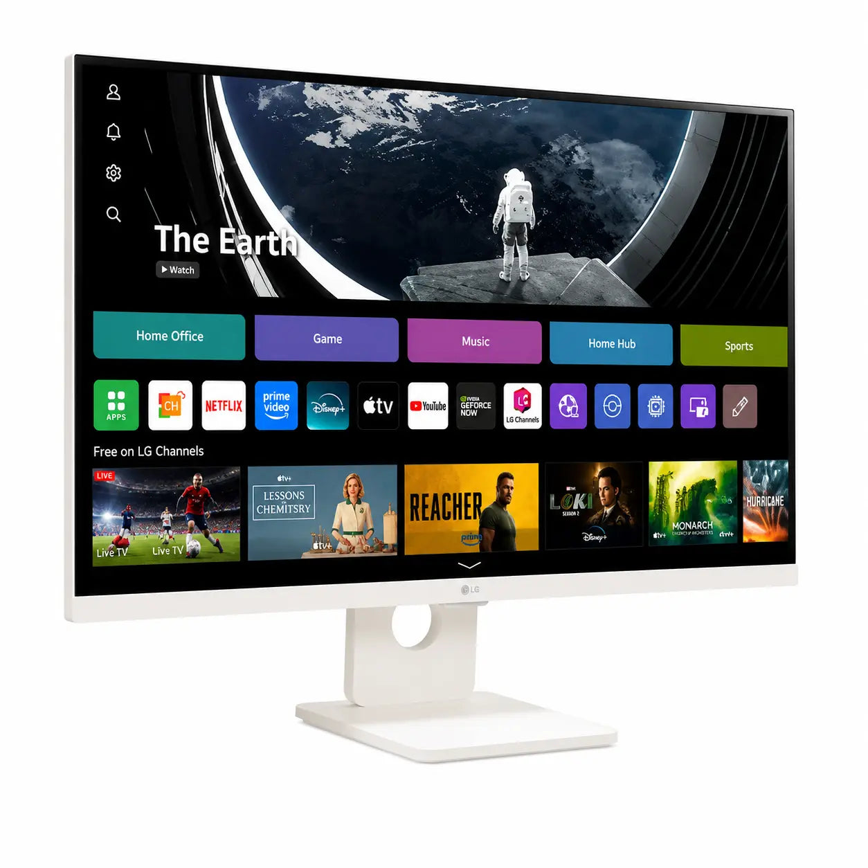 LG 27U511SA-W 27-Inch Full HD IPS Smart Monitor with webOS & 100Hz Refresh Rate