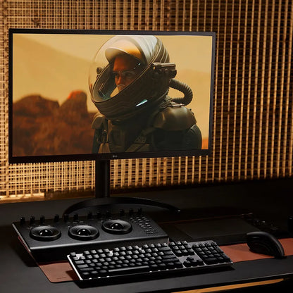 LG 32EP950-B UltraFine OLED Pro 4K Monitor in Professional Studio Setup -tpstech.in
