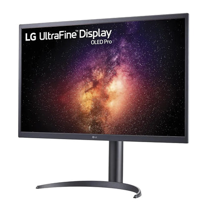 LG 32EP950-B UltraFine OLED Pro 4K Monitor Left Angled View -tpstech.in