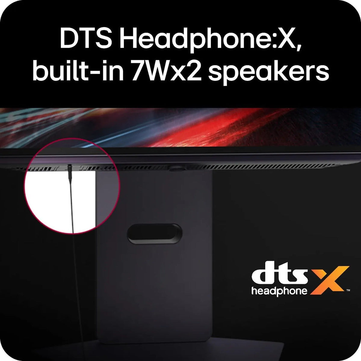 LG 39GX900A-B gaming monitor with DTS Headphone:X and built-in 7W x 2 speakers -tpstech.in