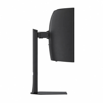 LG 39GX900A-B OLED gaming monitor side view showing the 800R curved display profile -tpstech.in
