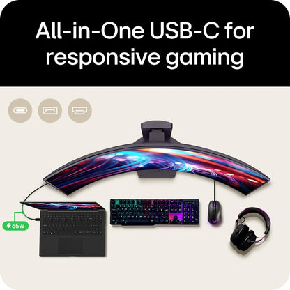 LG 39GX900A-B OLED gaming monitor with USB-C connectivity and 65W power delivery -tpstech.in