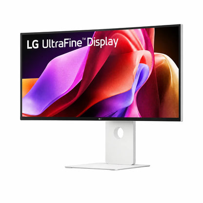 LG UltraFine 40U990A-W 40 Inch Nano IPS Black monitor front perspective showcasing immersive ultra-wide display - tpstech.in