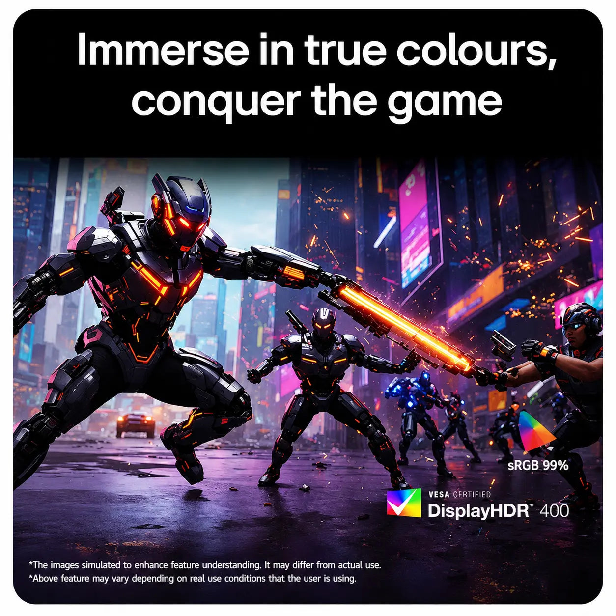 LG UltraGear 27G610A-B IPS gaming monitor with DisplayHDR 400 and sRGB 99 percent color coverage