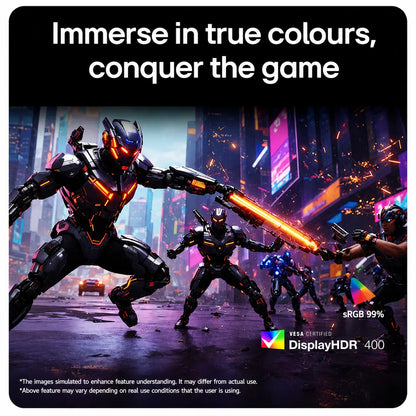 LG UltraGear 27G610A-B IPS gaming monitor with DisplayHDR 400 and sRGB 99 percent color coverage