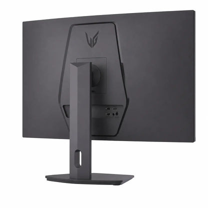 Back view of LG UltraGear 32G600A-B 32-inch curved gaming monitor with ergonomic stand