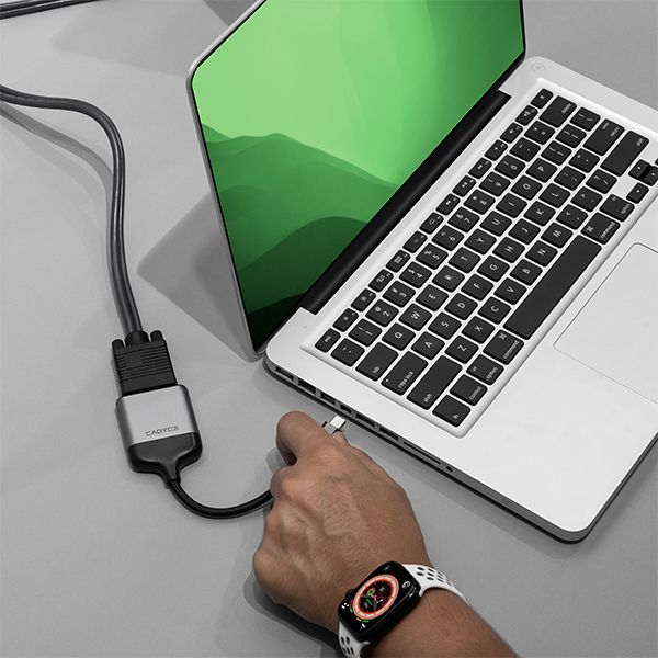 Cadyce CA-MDVGA Mini DisplayPort to VGA Converter