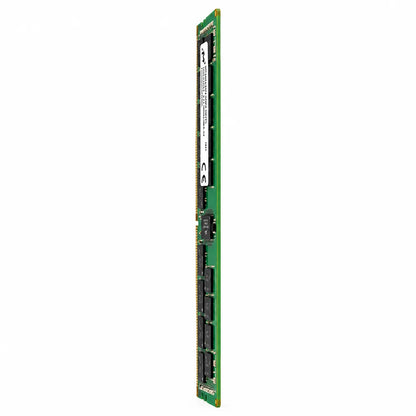 Micron 32GB DDR4-3200 ECC RDIMM Server Memory vertical side edge profile view -tpstech.in