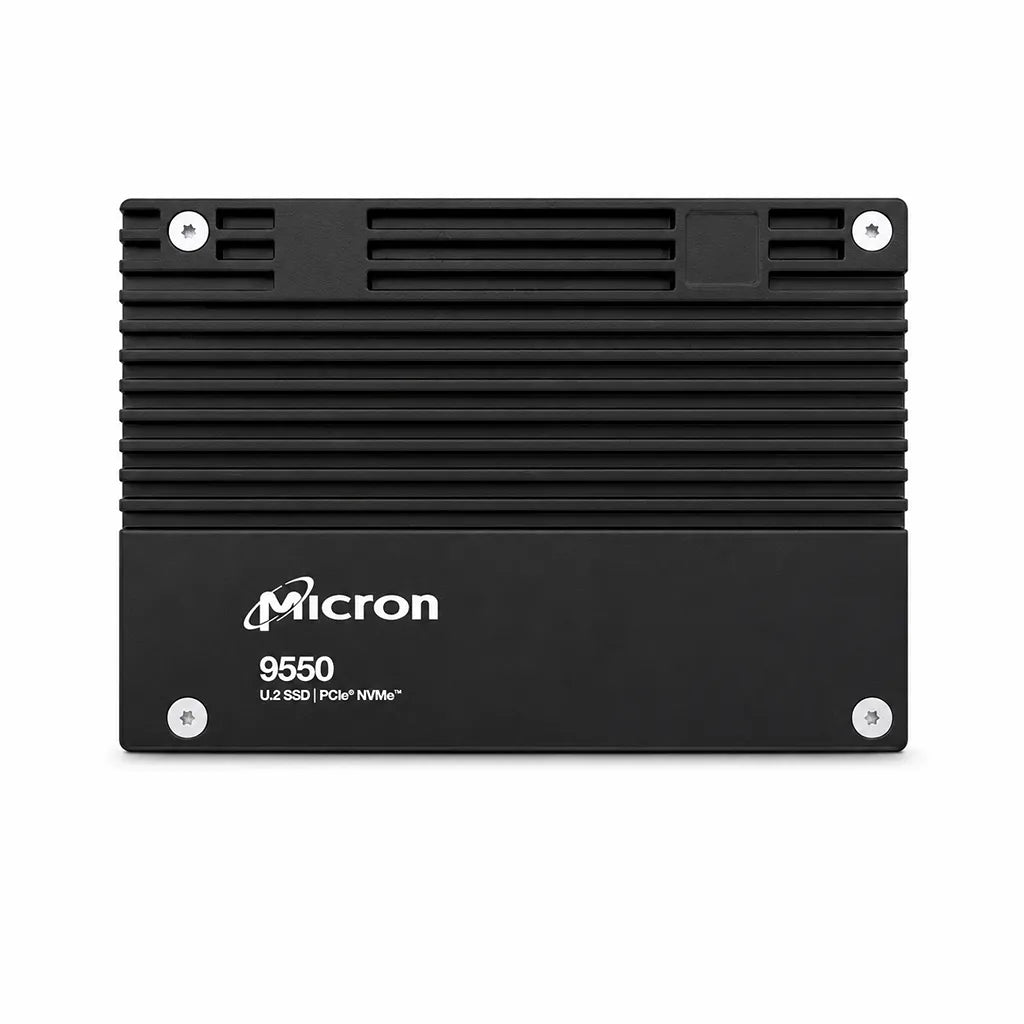 Micron 9550 PRO 15.36TB PCIe Gen5 U.2 enterprise SSD front view -tpstech.in