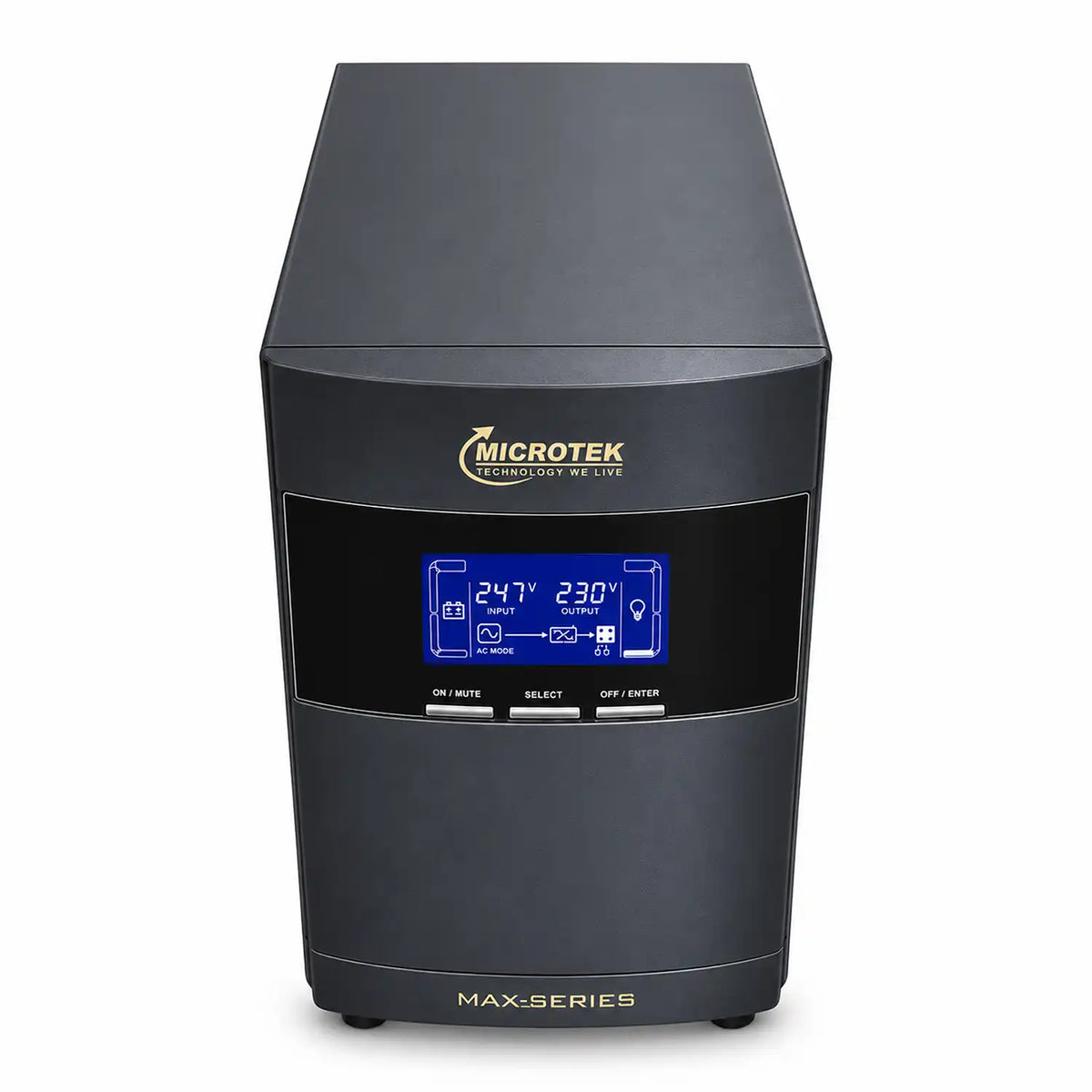 Microtek 2KVA 72V IB MAX Plus Online UPS top view -tpstech.in