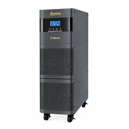 Microtek i-MAXX 10KVA 192V online UPS front angle view -tpstech.in