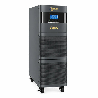 Microtek i-MAXX 10KVA 192V online UPS left angle view -tpstech.in