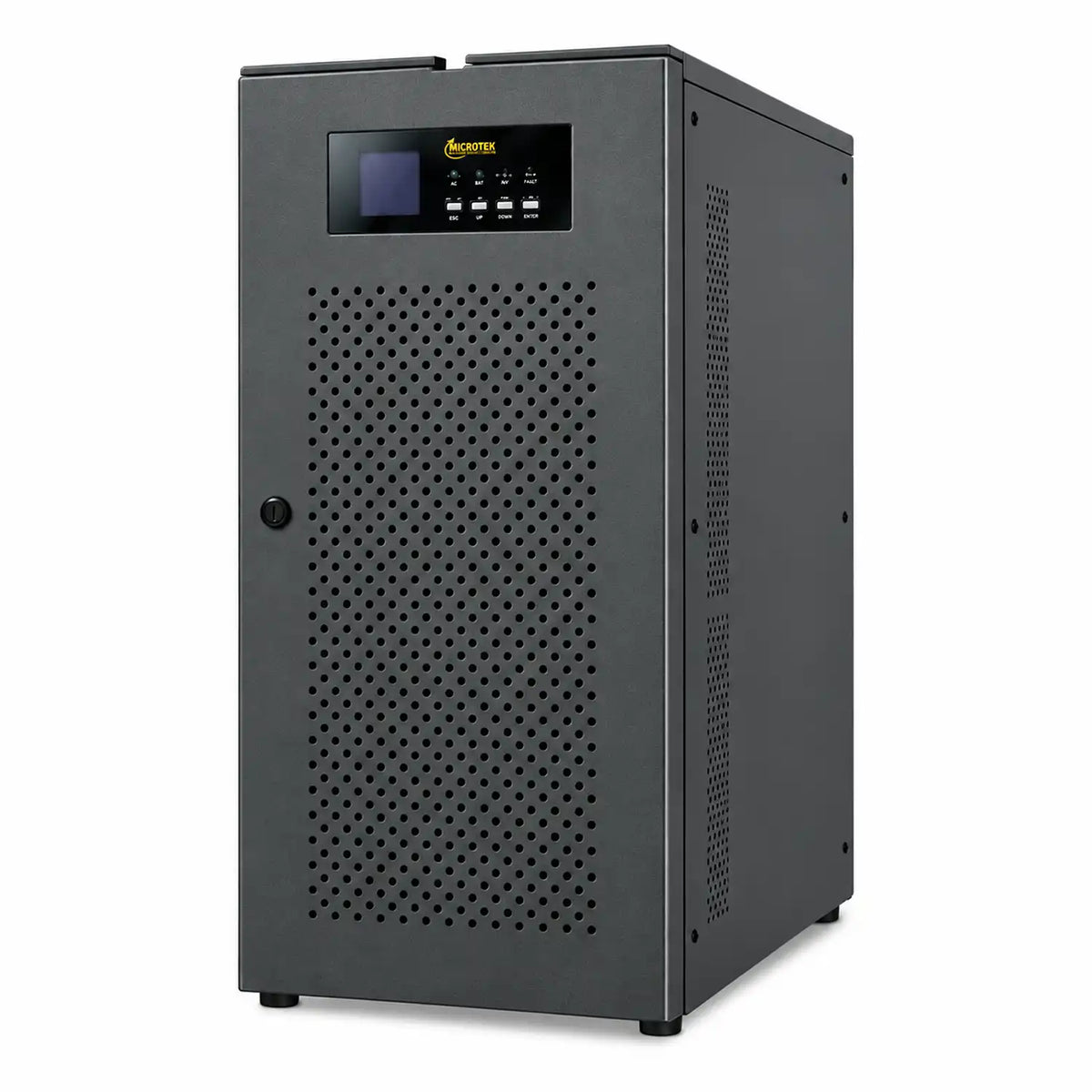 Microtek iMAXX 10kVA 360V Transformer Based Online UPS with 3-Phase Output right perspective view -tpstech.in