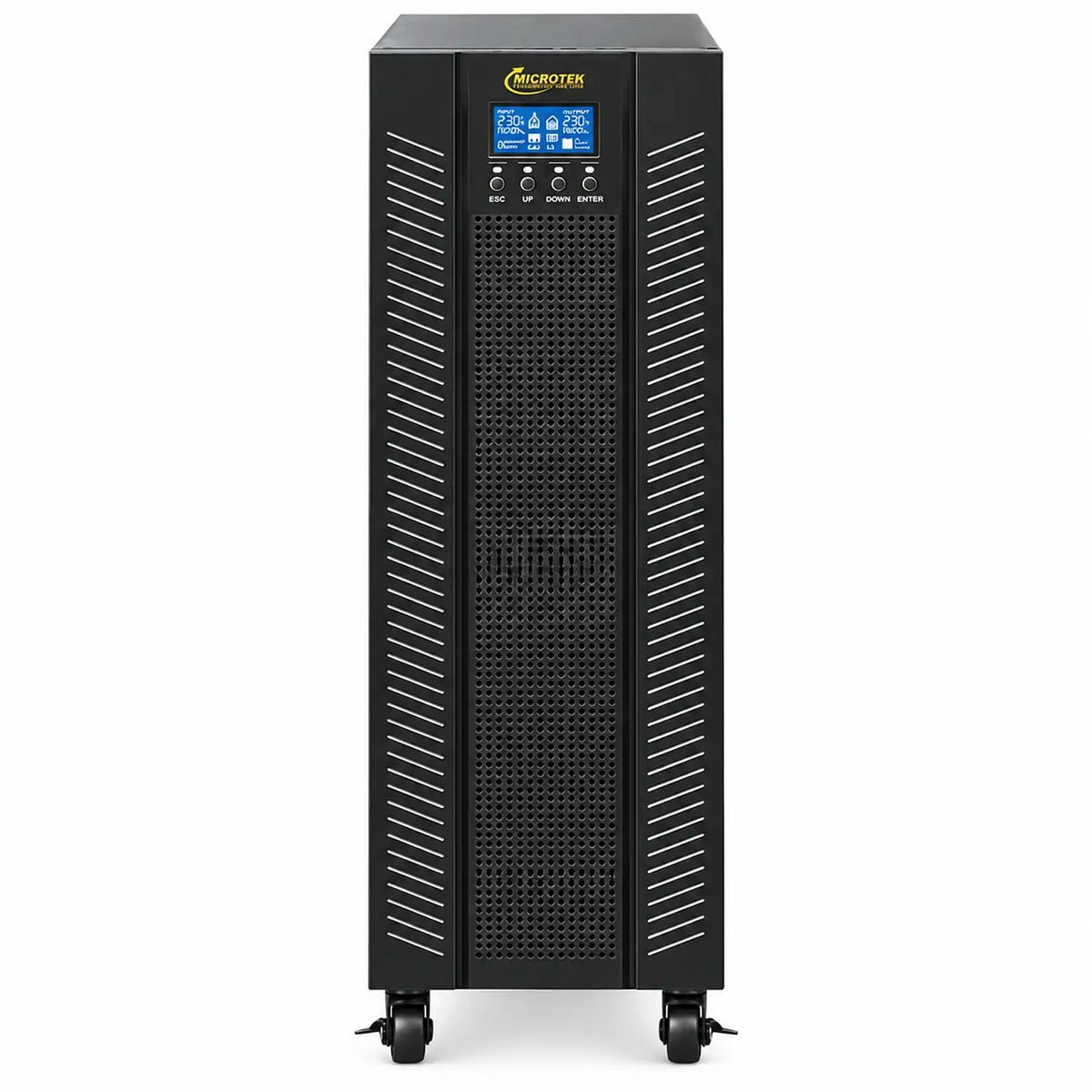 Microtek iMAXX 10kVA Online UPS with Pure Sine Wave front view -tpstech.in